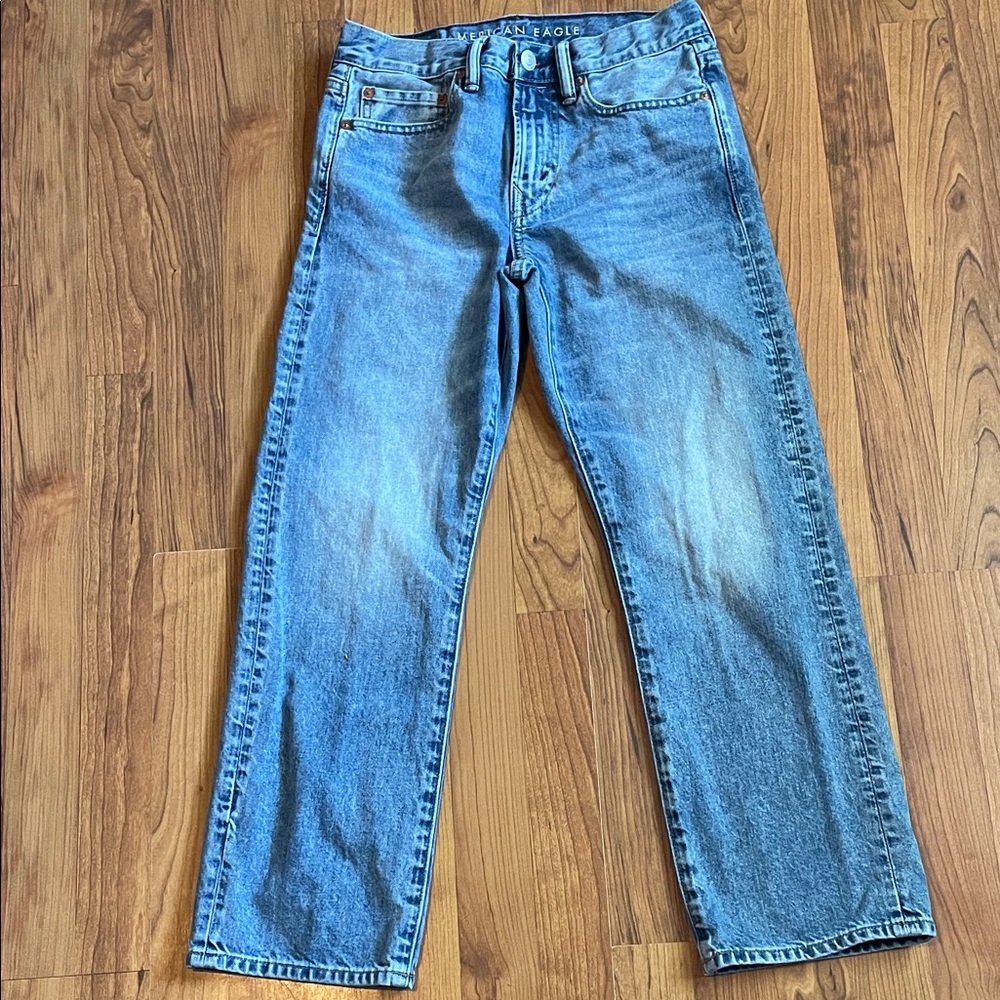 American Eagle Outfitters Light Blue Original Bootcut Jeans Size 28X28